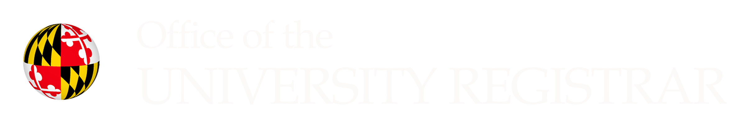 Office of the University Registrar logo