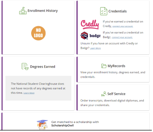 Myhub dashboard example