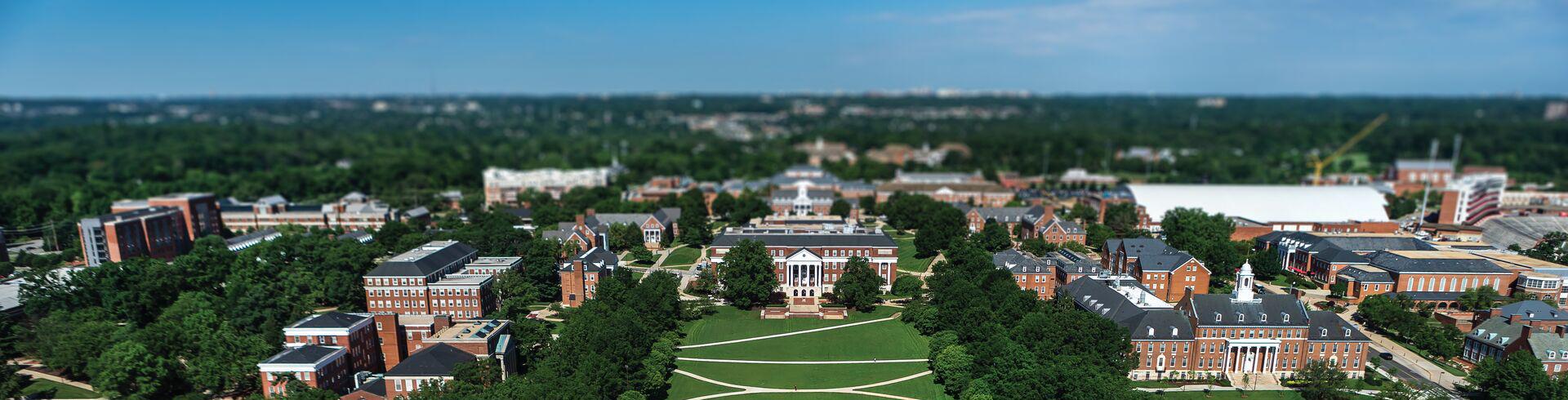UMD Campus from above
