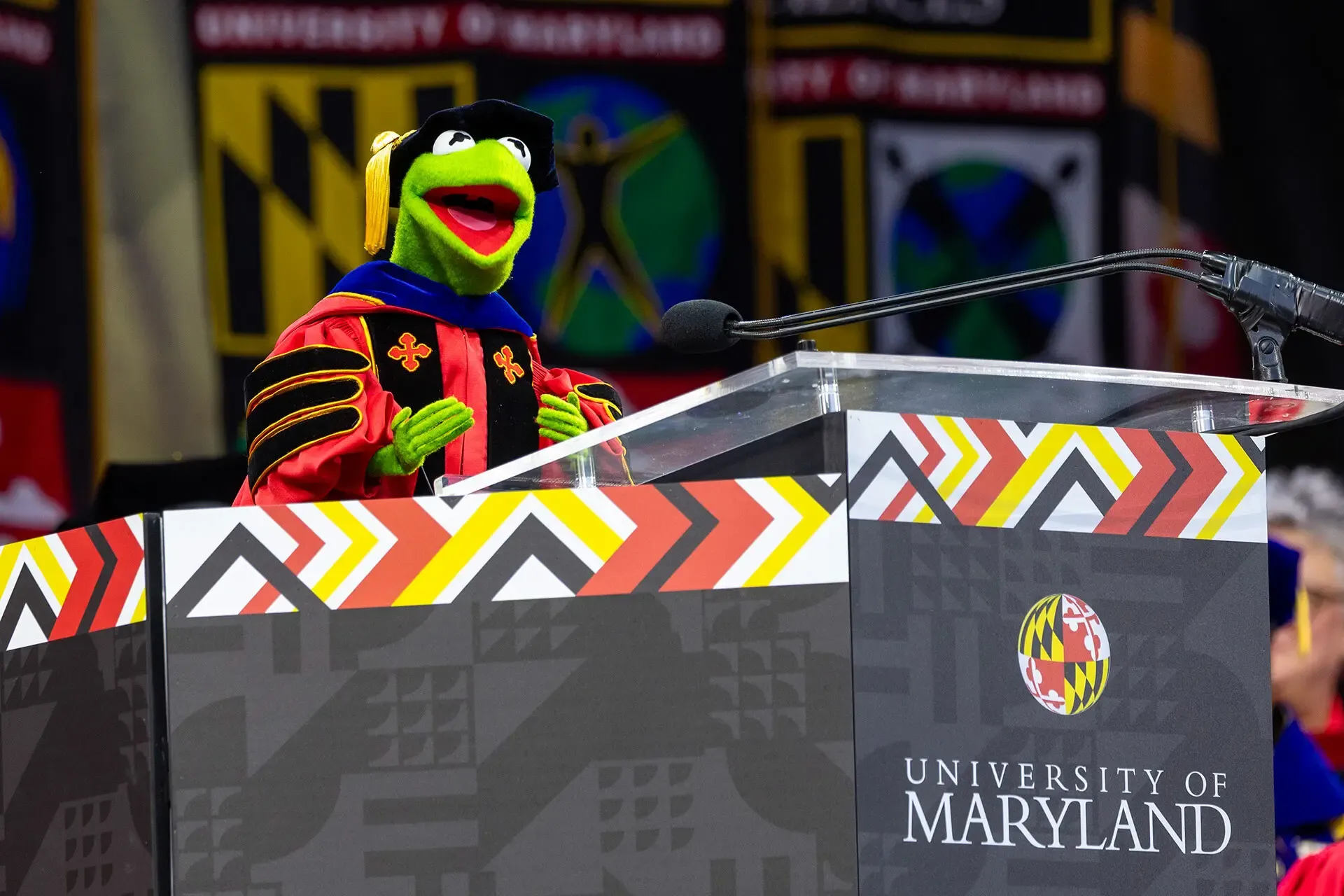 kermit speaking